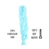 Afro szintetikus 100% kanekalon haj, 60 cm, 85 g, light blue