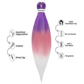 Afro szintetikus 100% kanekalon haj, 60 cm, 80 g, ombre 17