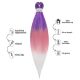 Afro szintetikus 100% kanekalon haj, 60 cm, 80 g, ombre 17