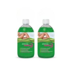   Alveola Waxing gyantázás utáni nyugtató zselé világoszöld, 2x300 ml