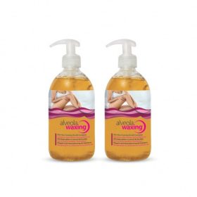   Alveola Waxing gyantázás utáni lemosó olaj Eukaliptusszal, 2x300 ml