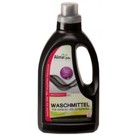   Almawin öko folyékony mosószer sötét és fekete ruhához 25 mosásra, 750 ml