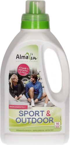 Almawin folyékony mosószer lélegző sport és funkcionális ruházathoz 16 mosásra, 750  ml