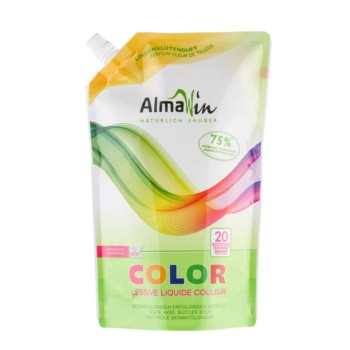 Almawin Color folyékony mosószer színes ruhákhoz hársfavirág  20 mosásra, 1500 ml