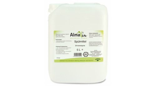 Almawin kézi mosogatószer koncentrátum citromfűvel, 5 liter