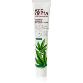   Ecodenta minősített multifunkcionális fogkrém kendermagolajjal és matcha-val, 75 ml