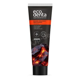   Ecodenta fehérítő fogkrém szénnel és vulkáni ásványokkal, 100 ml