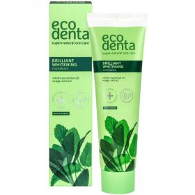   Ecodenta fehérítő fogkrém mentával és zsályával, 100 ml