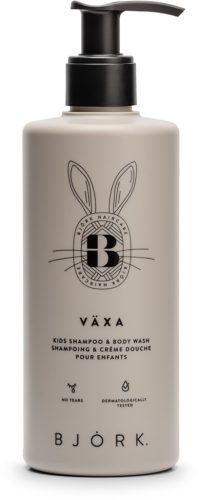 Björk Vaxa Kids sampon és tusfürdő gyerekeknek, 300 ml