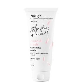   Kili.g hámlasztó arcradír rizsgranulátummal és E-vitaminnal, 75 ml