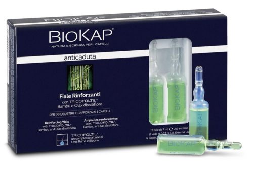 Biokap hajhullás elleni erősítő fiolák, 12x7 ml