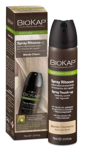 Biokap NutriColor hajtőszínező spray világosszőke, 75 ml