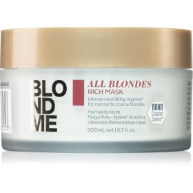 Schwarzkopf Blondme maszk minden szőke hajra, 200 ml