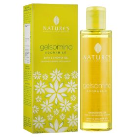   Nature's hab- és tusfürdő gél jázminnal és vaníliával, 200 ml