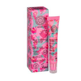   Natura Siberica C-Berrica Pink Calluna Ragyogásfokozó Szemkörnyékápoló roll-on gélkrém B12-vitaminna