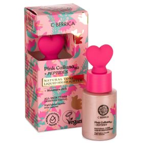   Natura Siberica C-Berrica Pink Calluna Természetes tónusú folyékony highlighter, 30 ml