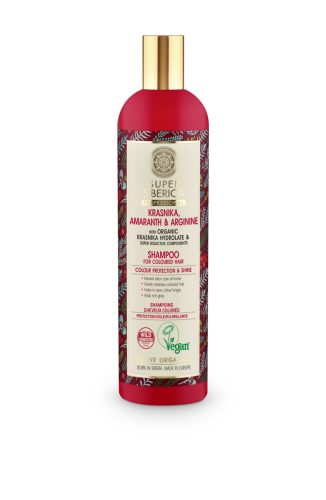 Natura Siberica színvédő és ragyogást adó hajkondicionáló Festett hajra hajra, 400 ml