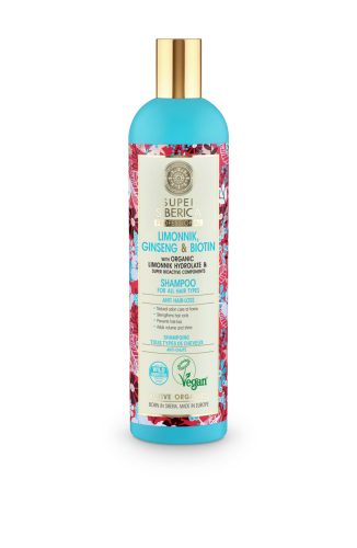 Natura Siberica hajhullás elleni sampon minden hajtípusra, 400 ml