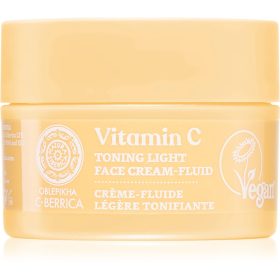   Natura Siberica Oblepikha C-Berrica Tonizáló arckrém-fluid C-vitaminnal, 50 ml