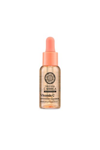 Natura Siberica Oblepikha C-Berrica Antioxidáns arcszérum C-vitaminnal, 30 ml