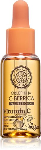 Natura Siberica Oblepikha C-Berrica Antioxidáns arcszérum C-vitaminnal, 30 ml