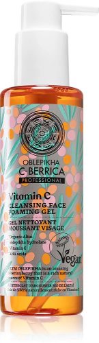 Natura Siberica Oblepikha C-Berrica arctisztító hab-gél C-vitaminnal, 145 ml
