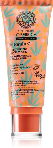 Natura Siberica Oblepikha C-Berrica Helyreállító arcmaszk C-vitaminnal, 100 ml