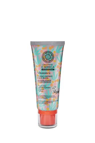 Natura Siberica Oblepikha C-Berrica Turbó energetizáló arcmaszk C-vitaminnal, 100 ml