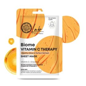   Natura Siberica Lab Biome Vitamin C Therapy fátyolmaszk enzimekkel, 25 g