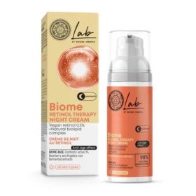   Natura Siberica LAB Biome Retinol Therapy éjszakai arckrém, 50 ml