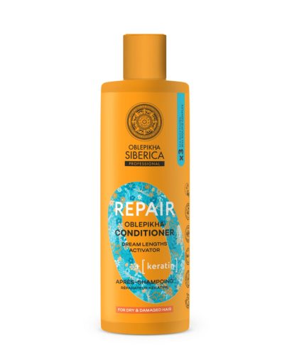 Natura Siberica Oblepikha Siberica helyreállító homoktövis kondicionáló, 400 ml