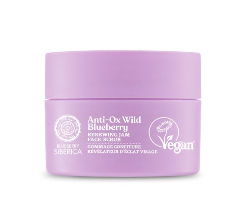 Blueberry Siberica Anti-Ox Vad áfonya megújító arcradír, 50 ml