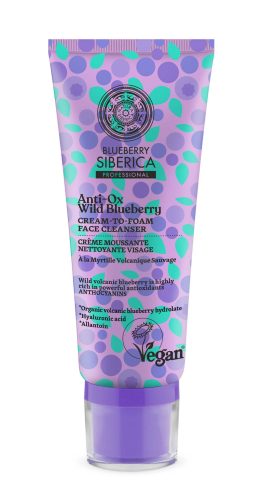 Blueberry Siberica Anti-Ox Vad áfonya arctisztító krémhab, 100 ml