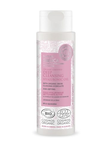 Natura Siberica mélytisztító bio olaj hialuronsavval érett bőrre (Age defying), 150 ml