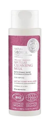 Natura Siberica micellás arclemosó tej (Age defying), 150 ml