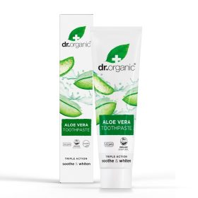 Dr Organic Bio Aloe Vera fogkrém, 100 ml