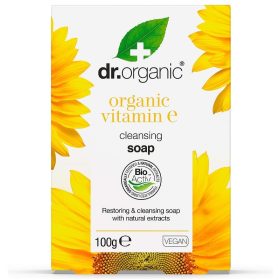 Dr Organic Bio E-Vitaminos szappan, 100 g