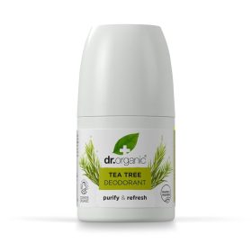 Dr Organic Bio Teafa alumíniummentes golyós dezodor, 50 ml