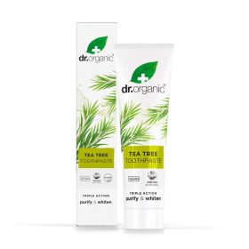Dr Organic Bio Teafa fogkrém, 100 ml