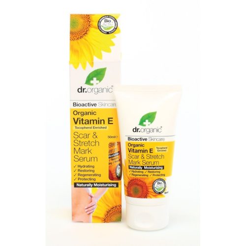Dr Organic Bio E-Vitaminos szérum terhességi csíkok ellen, 50 ml