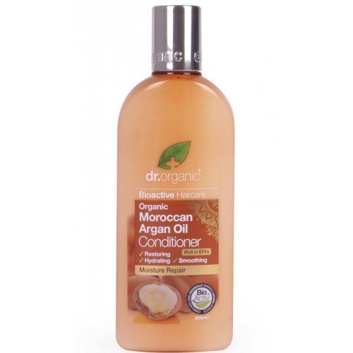 Dr Organic hajkondicionáló marokkói bio argán olajjal, 265 ml