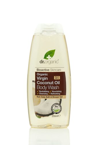 Dr Organic tusfürdő bio szűz kókuszolajjal, 250 ml