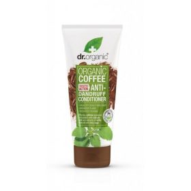   Dr Organic Korpás fejbőrreodás elleni hajkondicionáló bio kávéval, 200 ml