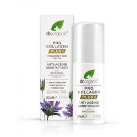   Dr Organic Pro Collagen Anti-Aging hidratáló arckrém Bakuchiollal, 50 ml