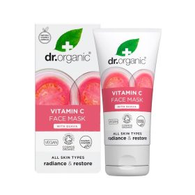 Dr Organic Bio guava géles arcmaszk, 50 ml