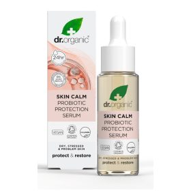 Dr Organic Skin Calm probiotikus bőrvédő szérum, 30 ml