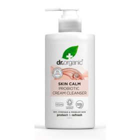Dr Organic Skin Calm probiotikus krémes arclemosó, 150 ml