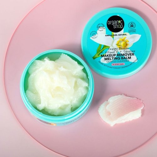 Organic Shop sminklemosó balzsam narancsvirággal E-vitaminnal és szkvalánnal , 100 ml
