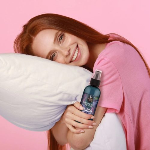 Organic Shop Deep sleep párna- és testpermet levendulával, áfonyával és melatoninnal, 170 ml