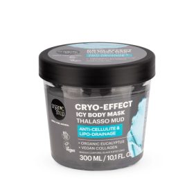   Organic Shop Cryo-hatás hűsítő jeges testpakolás Thalasso iszappal, 300 ml